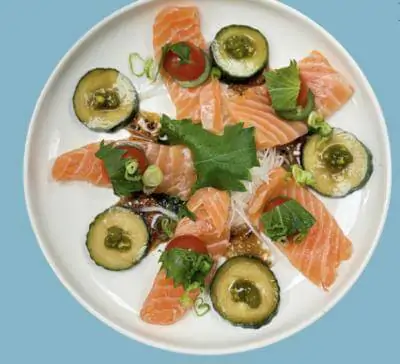 Salmon Crudo