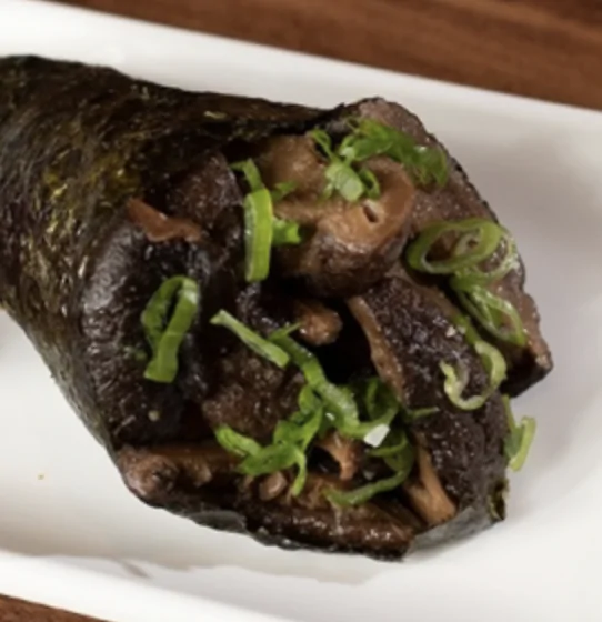 Sweet Shiitake Hand Roll