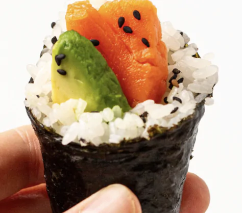 Smoked Salmon Hand Roll