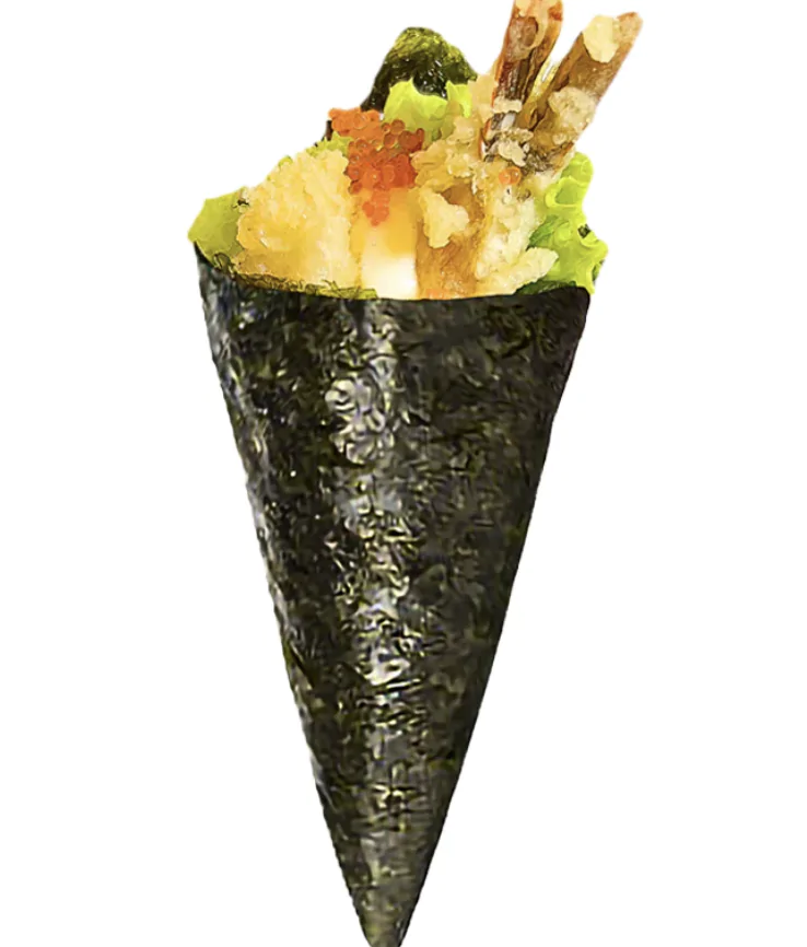 Spicy Crispy Shrimp Hand Roll